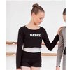 Intermezzo T-Shirt "DANCE" schwarz Kinder